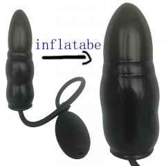 Pump Inflatable Anal Plug Silicone Adult Products Anal Dilator Sex Toys for Women Men Expandable Butt Plug Massager