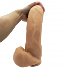 HOWOSEX Giant Super Huge Dildo for Advanced users Artificial Penis Big Giant Realistic Extra Large Dildos xxl Plus Size Flesh Dildo Sex Toys For Women
