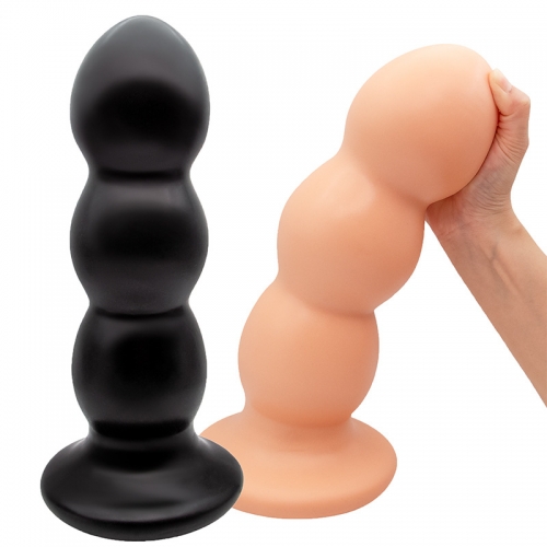 HOWOSEX Oversized Giant Anal Expander Plug Dildo Stimulate Anus and Vagina Huge Butt Plug Masturbator Soft Penis Anal Dilator Sex Toy for Women and Me