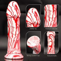 HOWOSEX Colorful Huge L Dildo Silicone Realistic Penis With Suction Cup Strapon Dildos For Women Men Masturbator Anaĺ Plug Sex Toys Adults 18