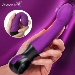HOWOSEX Powerful AV Dildo Vibrator for Woman Magic Wand Massager Clitoris Stimulator G Spot Silicone Adult Sex Toys Female Masturbation
