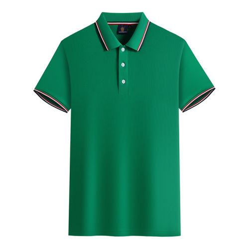 Green Custom Men Polo Shirts HAVVA PIQUE Cotton Work Clothes T-shirt PQ8538G