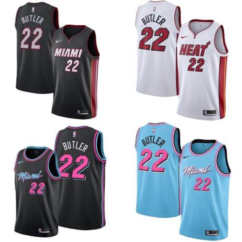 Miami Heat Basketball Clothing Jimmy Butler Outfit Basketball Team Uniform PQJB001
