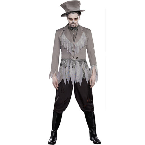 Vampire Count Cosplay Outfit Halloween Party Performance Costume PQ13013