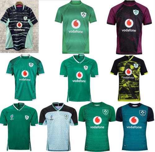 Ireland Rugby Jersey National Team Kits World Cup Football Fan Apparel Rugger Tops PQ3467