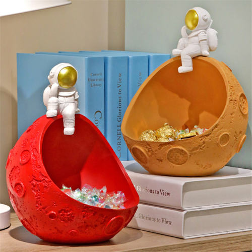 Astronaut Ceramic Vase Home Ornaments Handmade Decoration PQ44783