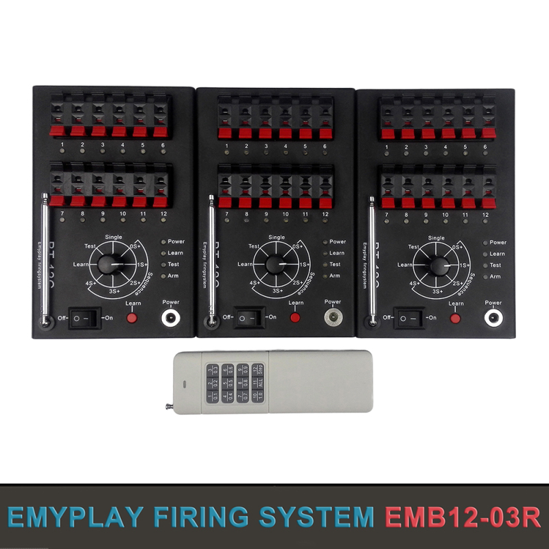36 Cue Fireworks Firing System EMB12-03R