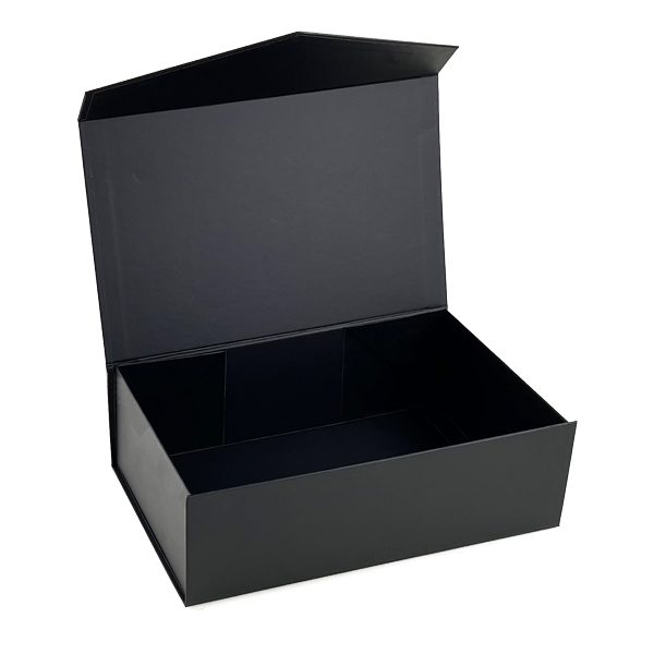 L A4 Deep-2 Black Magnetic Gift Box