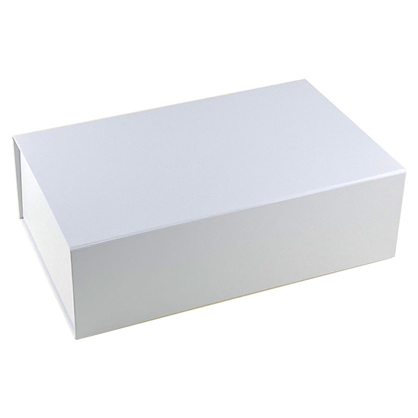 L A4 Deep-1 White Magnetic Gift Box
