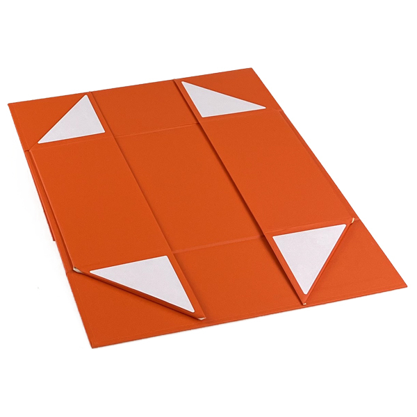 L A4 Deep-2 Orange Magnetic Gift Box