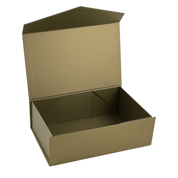 L A4 Deep-2 Gold Magnetic Gift Box