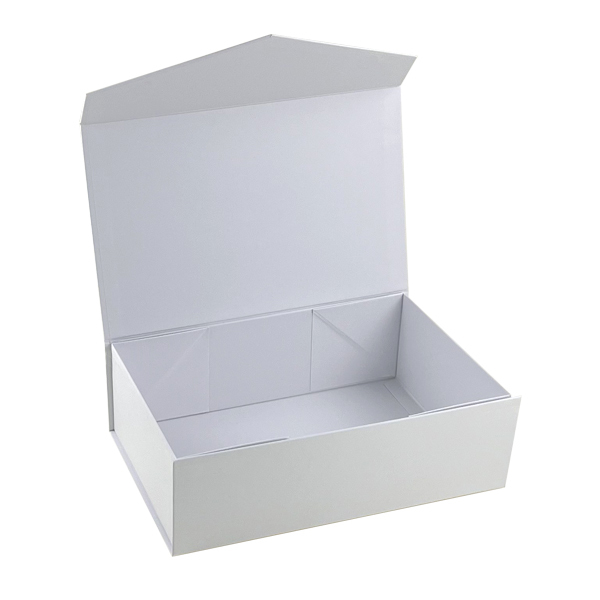 L A4 Deep-2 White Magnetic Gift Box