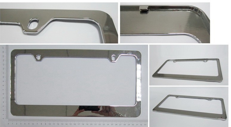 Heavy Duty Metal License Plate Frames, Custom License Plate Holder