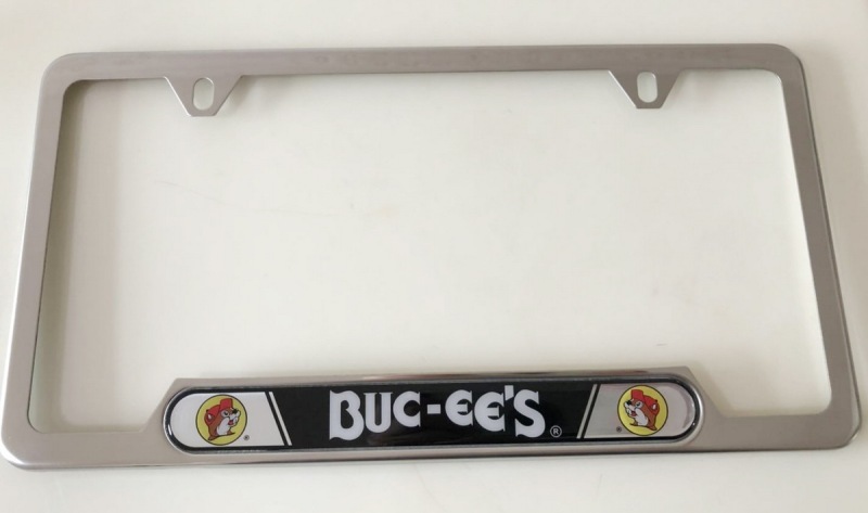 Custom Stainless Steel License Plate Frames, Metal License Plate Holder