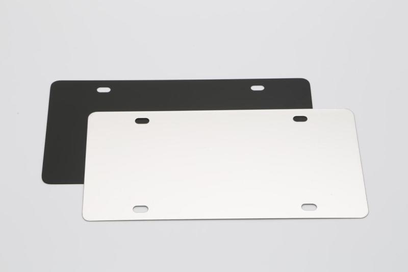 Heavy Duty Mirror Polished Stainless Steel License Plates