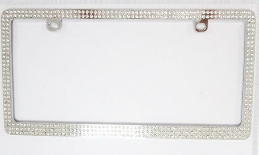 Crystal License Plate Frames, Bling License Plate Covers