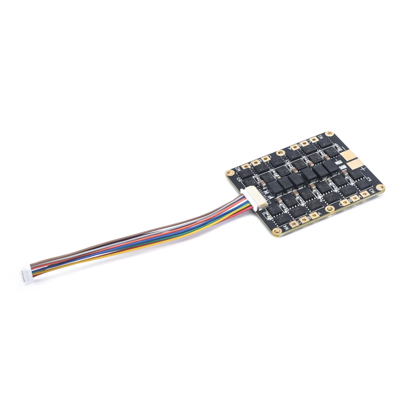 40A 6-8S FOC 4in1 ESC regulator with CAN or UARE communication is used for smart mapping and surveillance in long-range commercial drones.