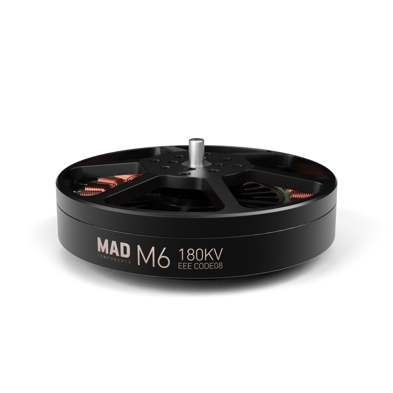 MAD M6C08 EEE brushless drone motor for the long flight time multirotor hexacopter octocopter