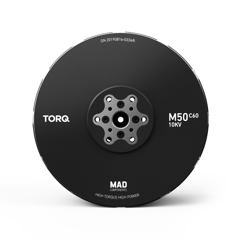 MAD M50C60 PRO IPE 10KV brushless drone motor for the electric manned drone e-VTOL and paratrike