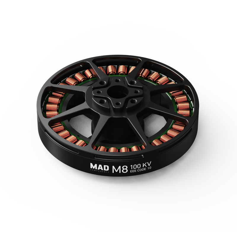 MAD M8C10 EEE brushless drone motor for the long flight time multirotor hexacopter octocopter