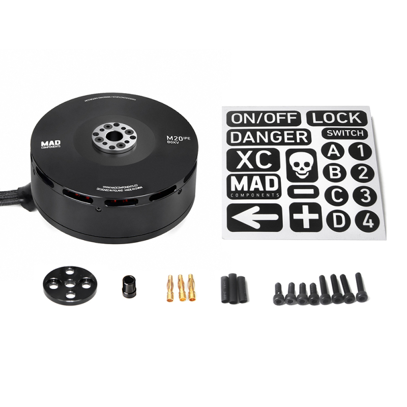 MAD M20 IPE brushless drone motor for the heavey hexacopter octocopter fireflighting drone and tethered drone