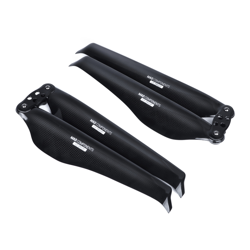 20.2x6.6 Inch FLUXER Pro Glossy Carbon fiber folding propeller