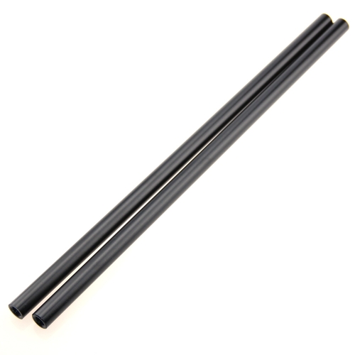 CAMVATE A pair DSLR Rig Rods 15mm 45cm Aluminum Rod Black Anodized