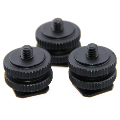 CAMVATE 1/4" Hot Cold Shoe Mount (3 pcs)