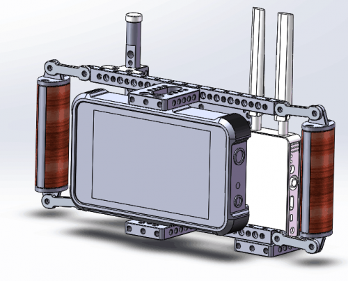 CAMVATE （custom made）Director's Monitor Cage Kit V2