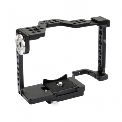 CAMVATE Full Camera Cage With Quick Release Attachment & ARRI Rosette For Sony a7 II, a7R II, a7S II, a7 III, a7R III, A7r4, a9 Series