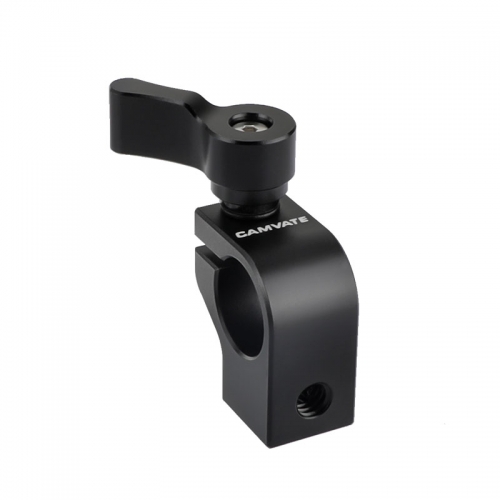 CAMVATE 15mm Rod Clamp （Adjustable Black Ratchet Wingnut）