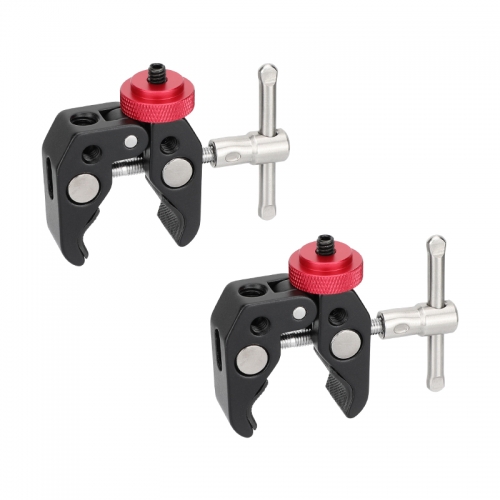 CAMVATE Super Crab Clamp with 1/4"-20 Screw Mount (2-Pack)