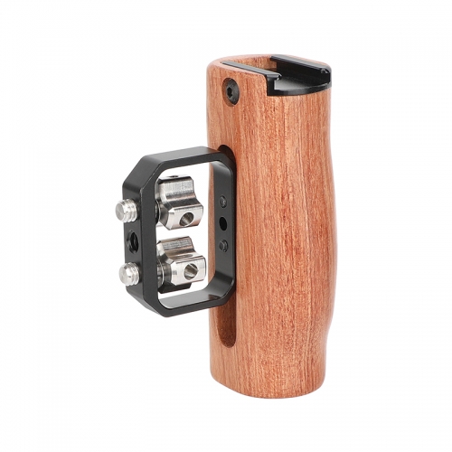 CAMVATE Wooden Handgrip with 1/4"-20 Thumbscrews