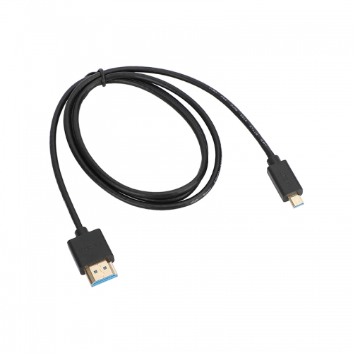 CAMVATE Ultra-Slim 4K High-Speed Micro-HDMI to HDMI Cable with Ethernet (3.3')