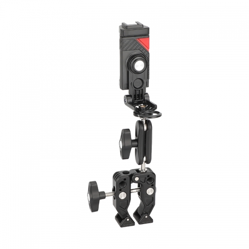 CAMVATE 360° Swivel Cell Phone Mount with Super Clamp