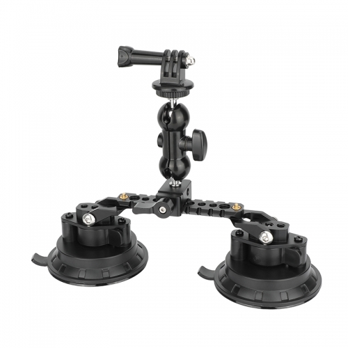 CAMVATE Dual Suction Cup Mount Set for GoPro Camera