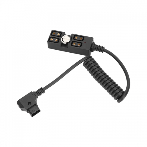 CAMVATE Male D-Tap to 4-Port Female D-Tap Splitter Hub