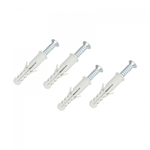 CAMVATE Drywall Anchor and M5.5 Self Drilling Screw Kit (4-Pack)