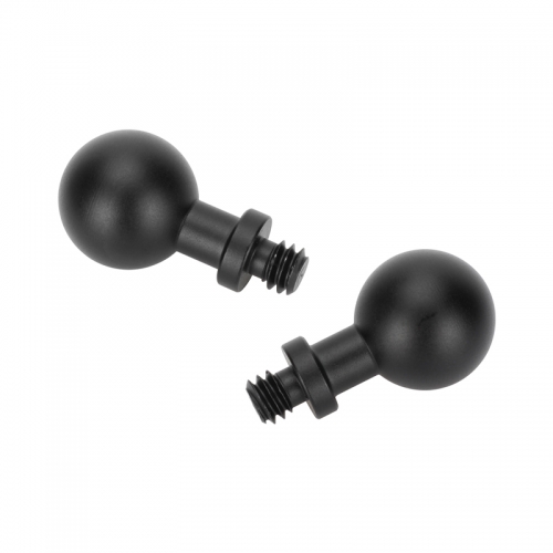 CAMVATE 17mm Ball to 1/4"-20 Screw Mount for Cameras (2-Pack)