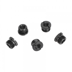 CAMVATE 3/8"-16 Female to 5/8"-27 Male Microphone Screw Adapter (5-Pack)