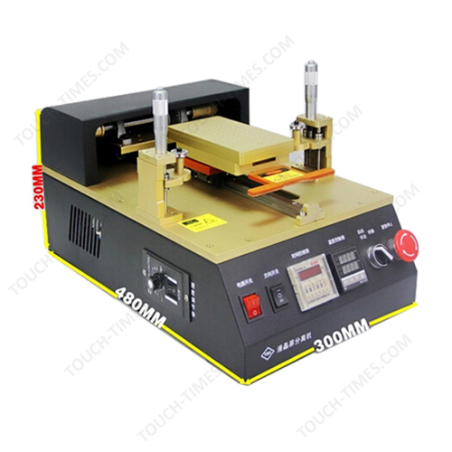 Built-in Air Vacuum Pump Semi Automatic LCD Separator for Max 7 inch