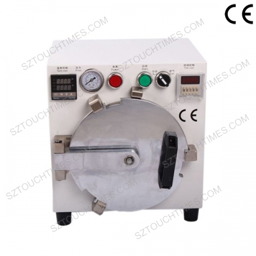 Mini Size Autoclave bubble remover machine, need work with air compressor