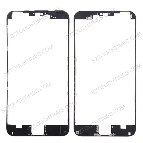 LCD Front Housing Frame Bezel with hot melt glue for iPhone 6s Plus white/black