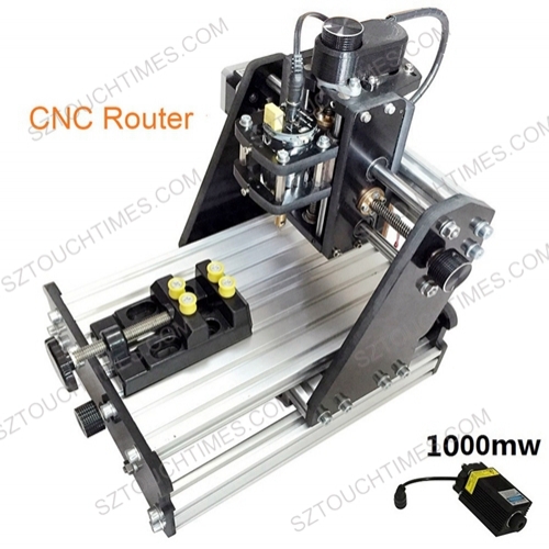 1000mw 3 axis CNC mini engraving machine DIY desktop laser engraving machine marking cutting plotter