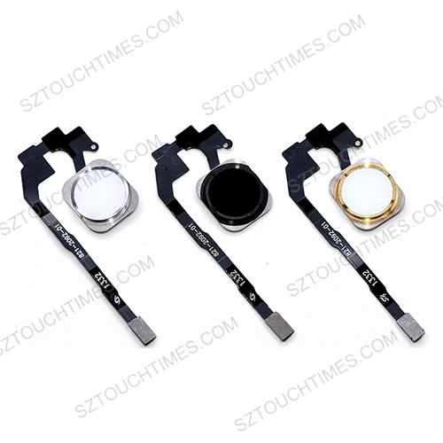 Home Button Assembly with Flex Cable Ribbon for iPhone 5S (Gold/Silver/Black)