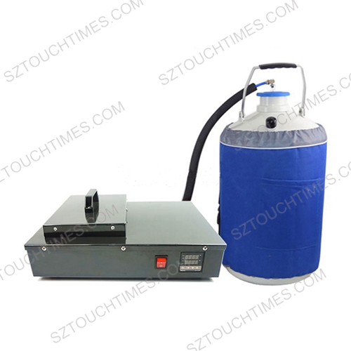 Cheapest Pack 2 in 1 Nitrogen Frozen Separator LCD Freezing Separator With Oil-free Pump & Liquid Nitrogen Tank