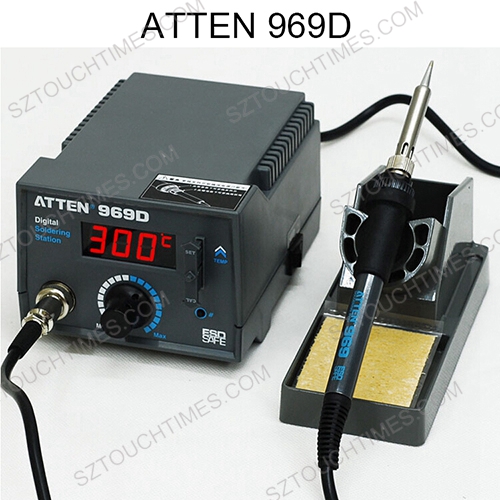 High Precision Digital Soldering Stations Soldering Irons 220V Atten AT969D 969D Digital Soldering Stations Soldering Irons