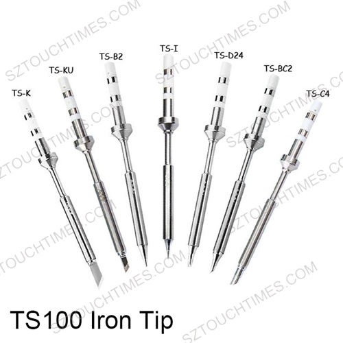 Free Shipping 1PC Replacement Soldering Iron Tip For TS100 Digital Soldering Iron B2 BC2 C4 D24 K I KU