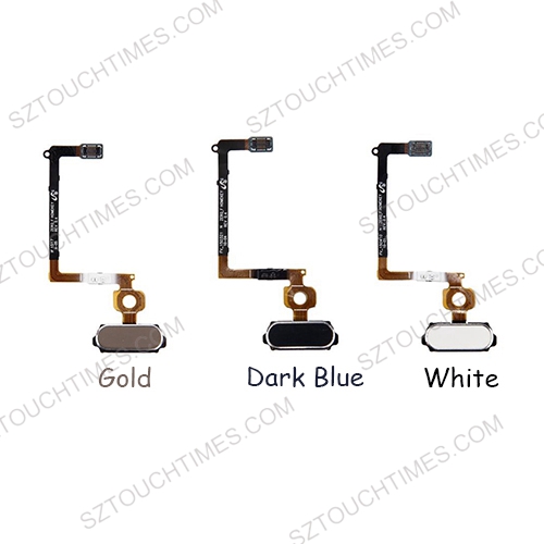 OEM Home Button with Flex Cable Repair Part for Galaxy S6 G920 (Gold/Dark Blue/White)