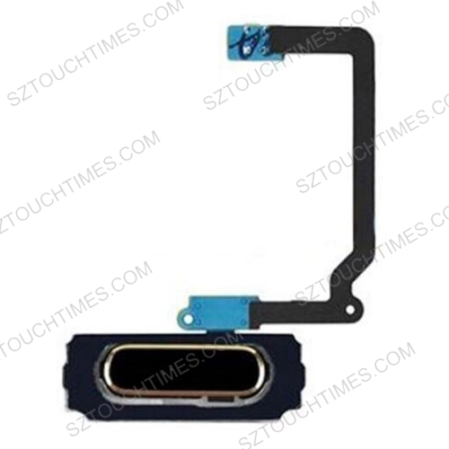 OEM Home Button with Flex Cable Replacement for Galaxy S5 SM-G900 (Black/White)